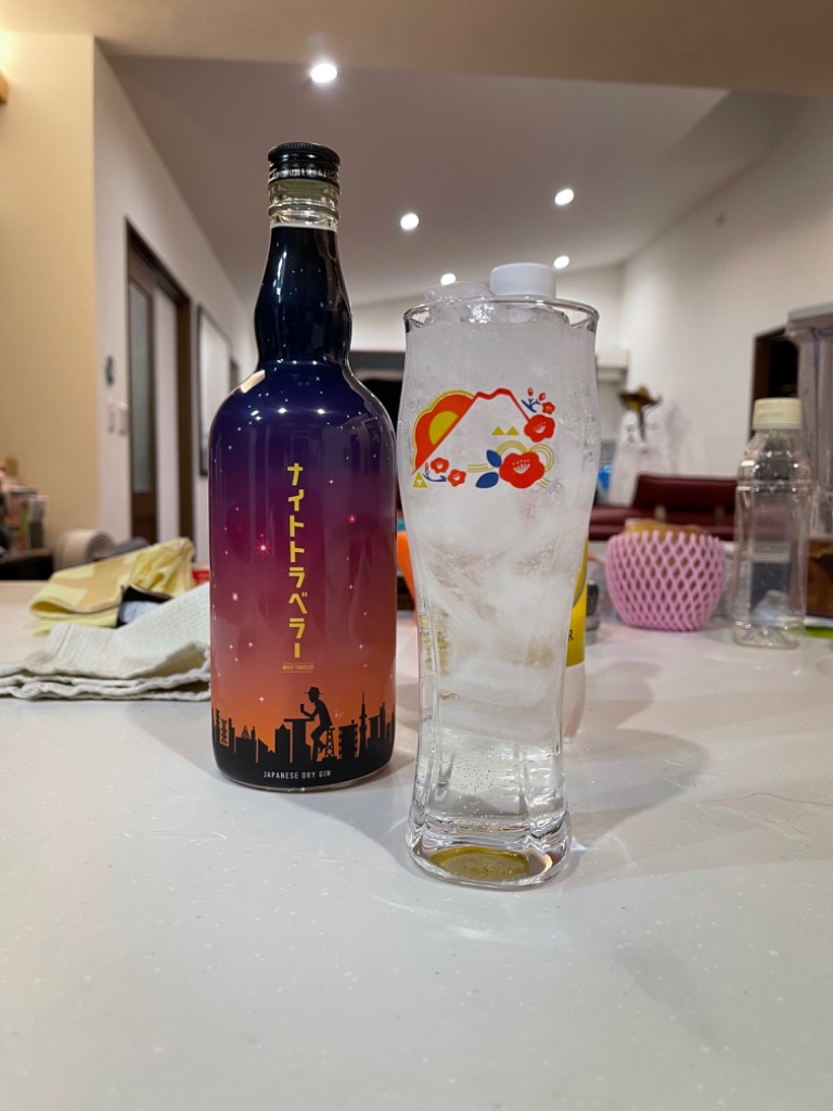 山本 クラフトジン ナイトトラベラー 45度 700ml 秋田県 （山本