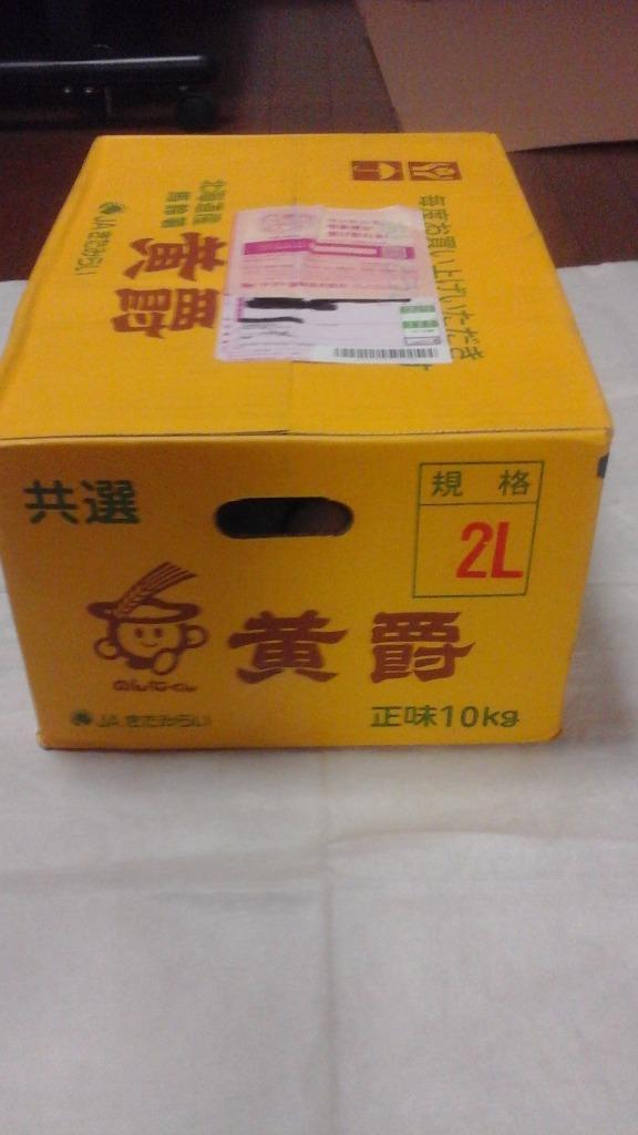 北海道 北見産 じゃがいも ”黄爵” 秀品 大玉L〜2Lサイズ 約10kg