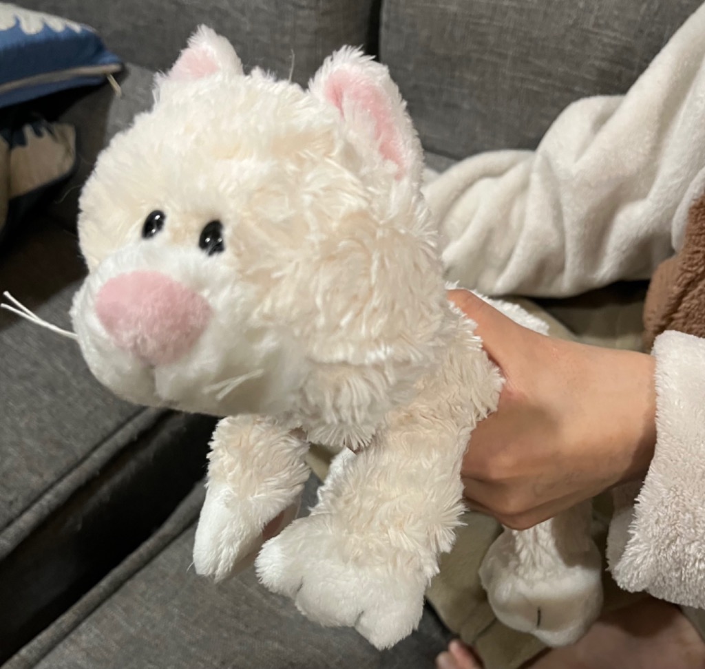 ニキ ペンケース NICI シロネコ キャット 筆箱 ぬいぐるみ
