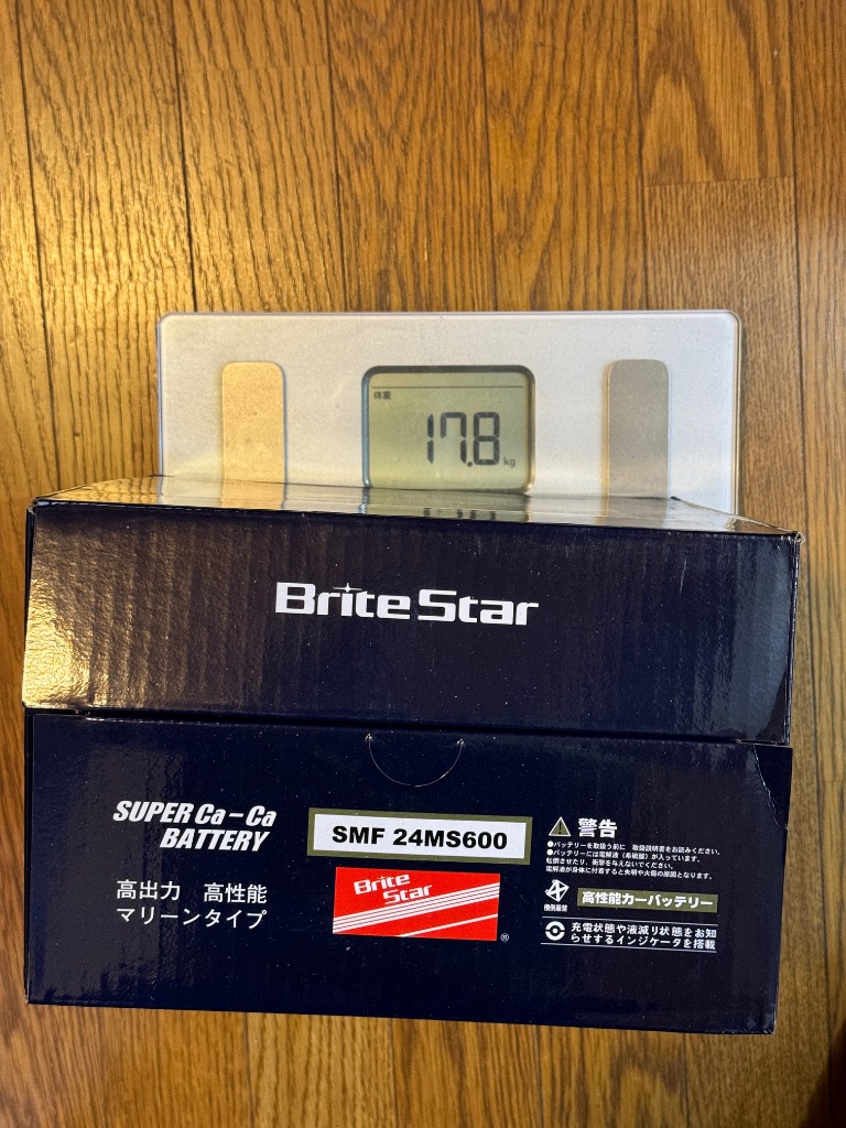 Brite Star SMF 24MS600 バッテリー本体 ブライトスター Brite