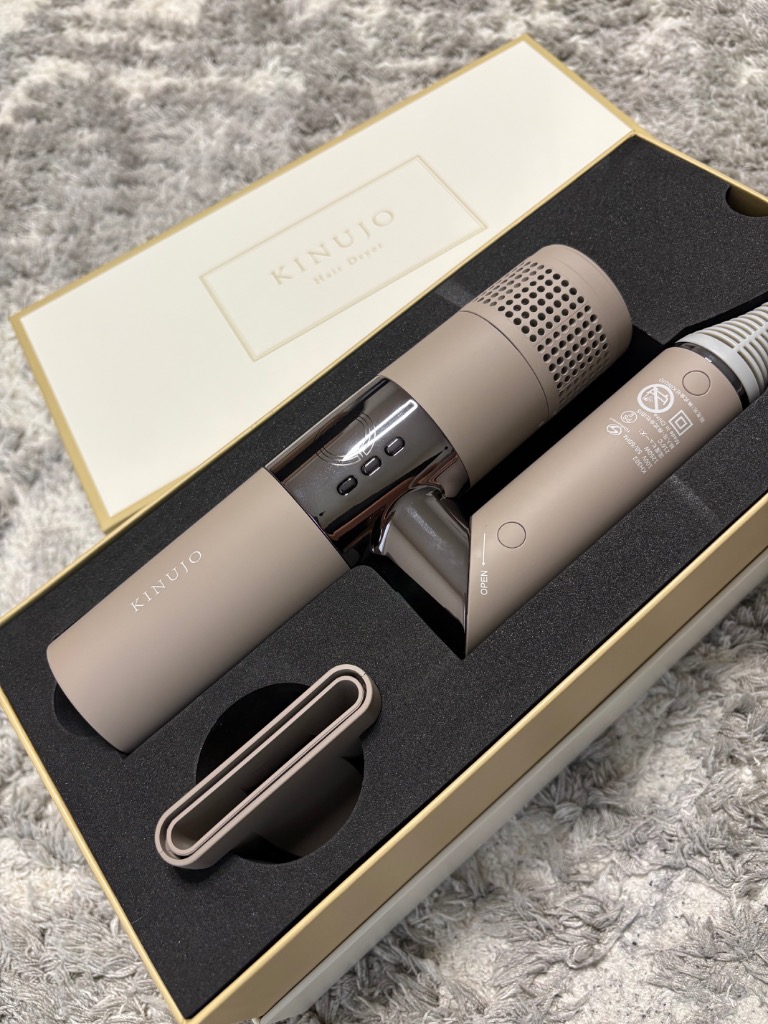 KINUJO（絹女） KINUJOヘアドライヤー KH302 Hair Dryer Mocha モカ
