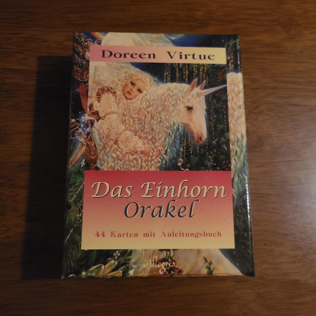 輸入版『Das Einhorn-Orakel ユニコーン オラクルカード』ドリーン・バーチュー