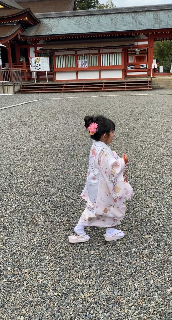 KYOETSU 七五三 着物 3歳 女の子 【全て揃った豪華9点フルセット