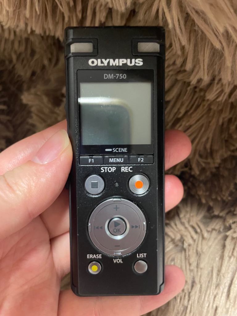 奇跡の再販！ 【新品未開封】ICボイスレコーダーOLYMPUS DM-750 BLK