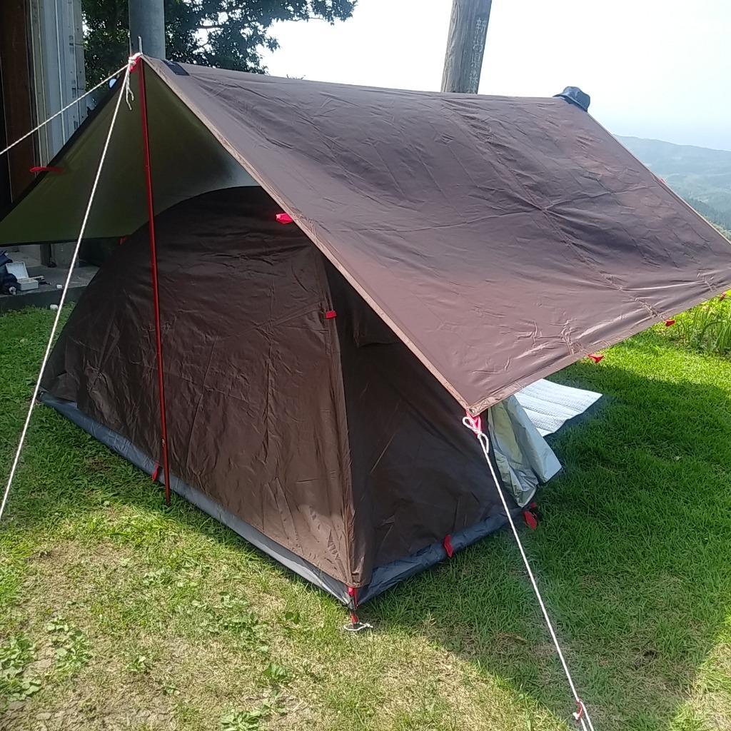 タープ テント タープテント スクエアタープ 280 x 280cm 日よけ UVカット 高耐水加工 簡易テント アウトドア キャンプ用品  FIELDOOR 送料無料 :ys-a13036:L-DESIGN - 通販 - Yahoo!ショッピング