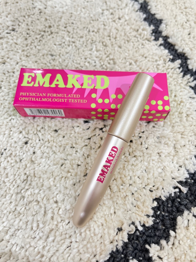 値下げ中❣️【正規品】エマーキット まつ毛美容液 6mL 大容量 EMAKED エマーキット まつ毛美容液 3本分 大容量6ml 水橋保寿堂