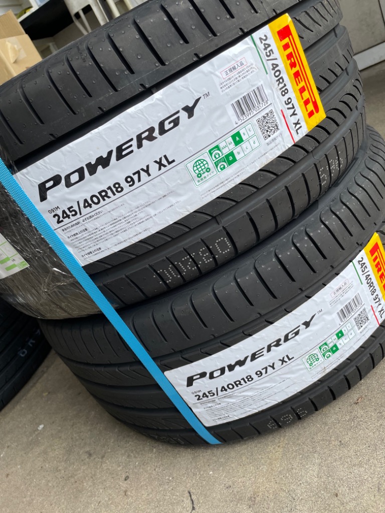 245/40R18 2024年製 PIRELLI ピレリ POWERGY 245/40-18 97Y XL