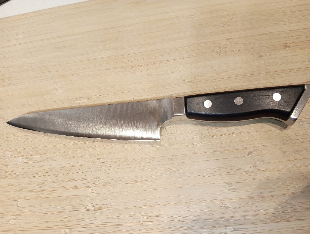 グレステン Tタイプ 骨スキ 15cm 415TK 研ぎ済み 片刃 包丁 ナイフ 骨スキ 415TK Tタイプ グレステン 15cm : スタイルキッチン