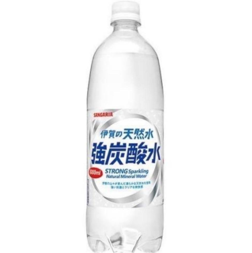 伊賀の天然水 強炭酸水 1L×12個※取り寄せ商品 返品不可 : くすり