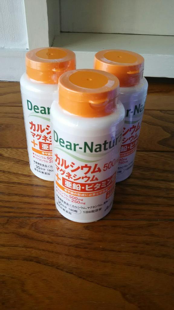 アサヒグループ食品 ディアナチュラ カルシウム・マグネシウム・亜鉛・ビタミンD 30日分 180粒