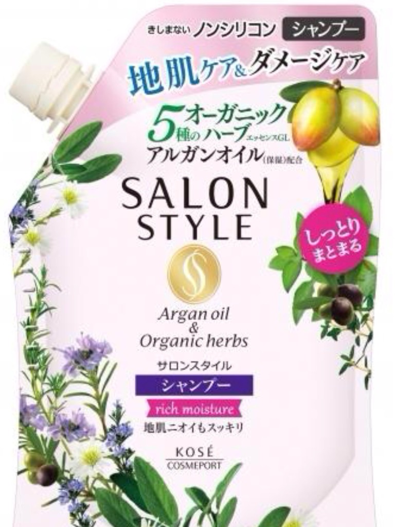 サロンスタイル シャンプー リッチモイスチュア つめかえ用 360ml