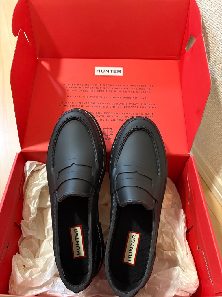 HUNTER（ハンター） WOMENS REF STITCH PENNY LOAFER ローファー 靴