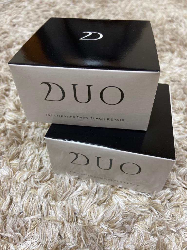 DUO クレンジングバーム 黒 ブラック ブラックリペア ザ デュオ 2個