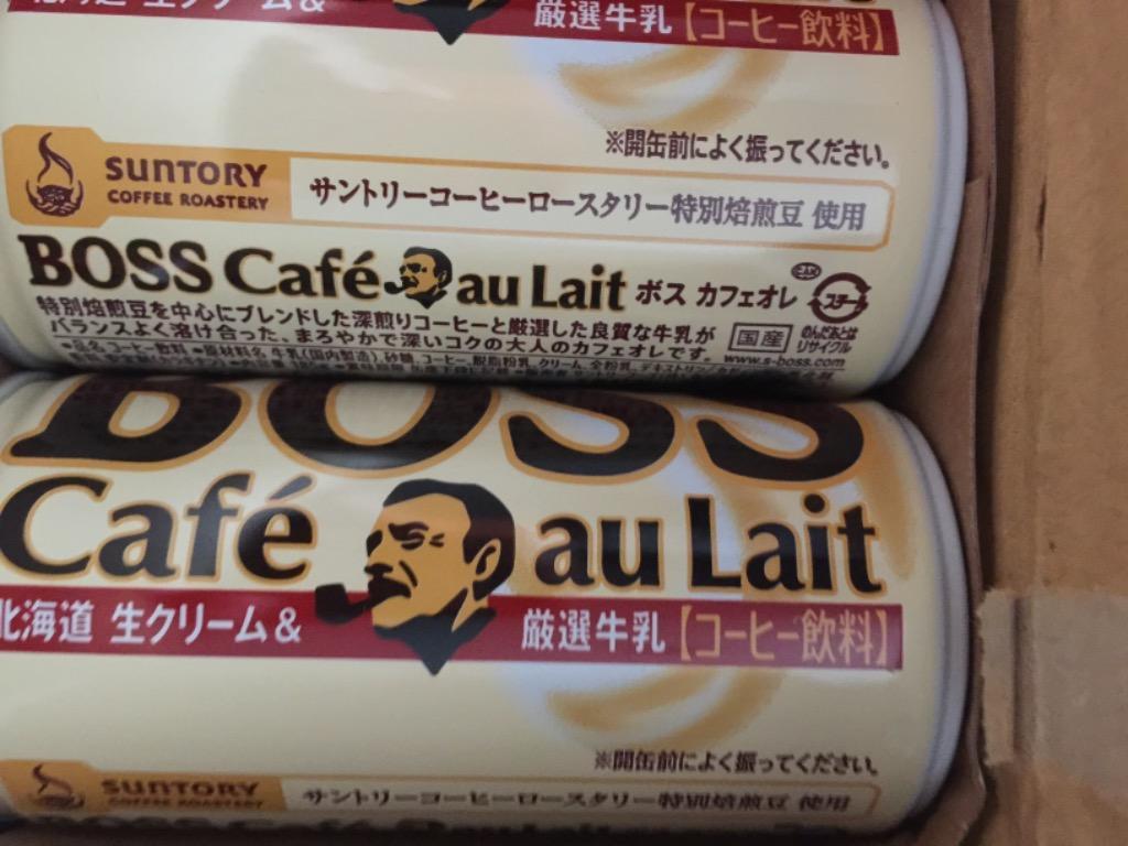 ボス カフェオレ 185g×30本入 BOSS サントリー ※3ケースまで同梱可 缶コーヒー :4901777235434-30:カブセンターYahoo!店  - 通販 - Yahoo!ショッピング