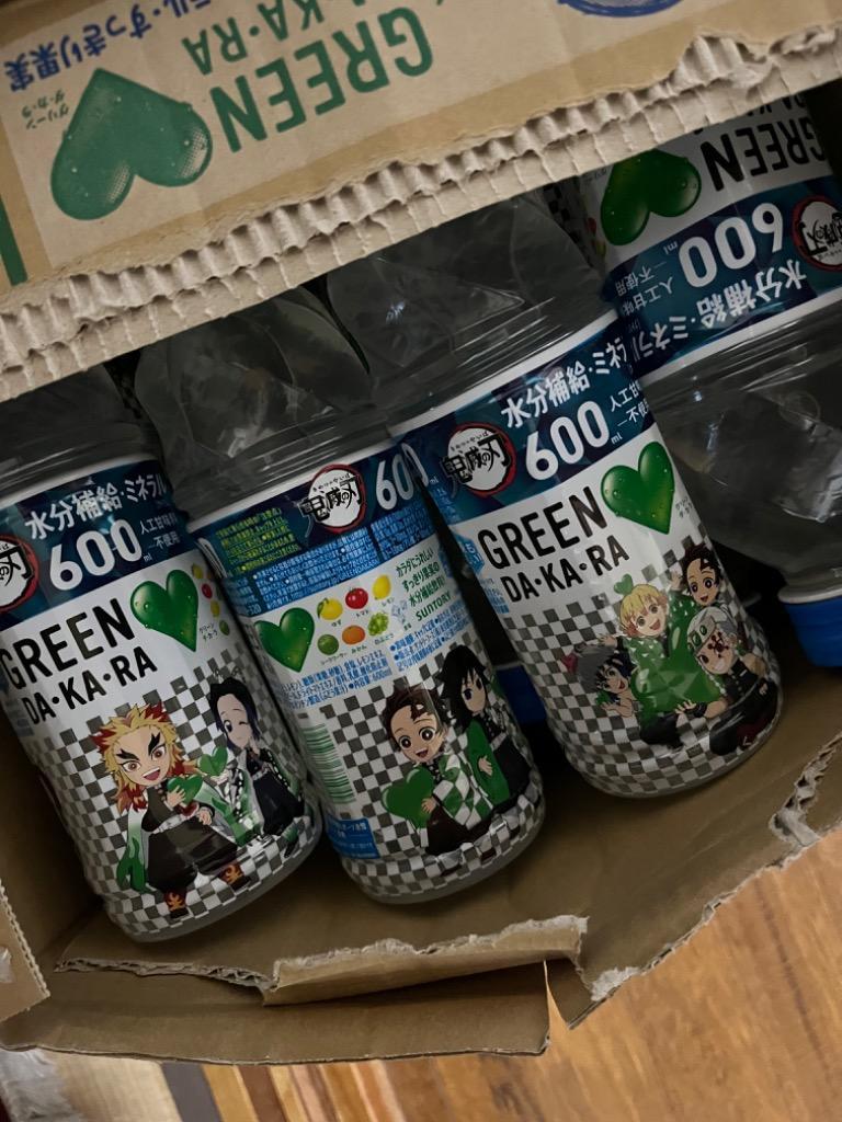 数量限定 GREEN DAKARA グリーンダカラ 鬼滅の刃ボトル 600ml×24本入箱 サントリー SUNTORY コラボ  :4901777381056-1:カブセンターYahoo!店 - 通販 - Yahoo!ショッピング