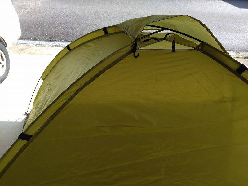 LANDFIELD テント 一人用 防水 UVカット 200cm トップシート付属