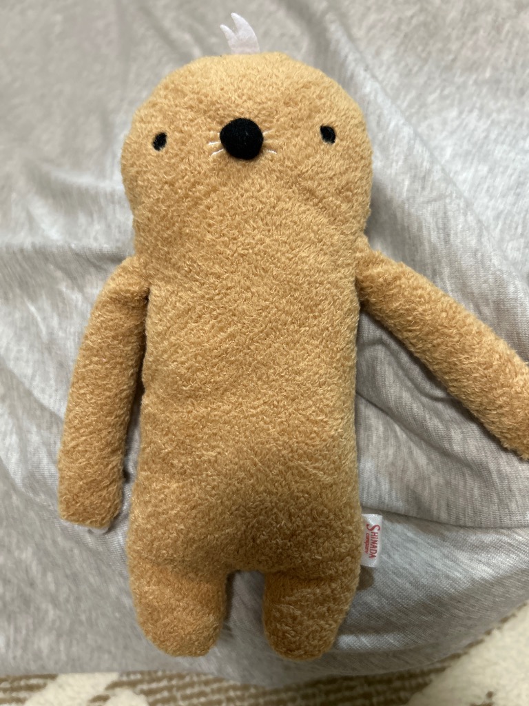 フモフモさん　もぐぐ　茶　L フモフモさん もぐぐ （濃茶・M） ： ぬいぐるみ・抱き枕や雑貨