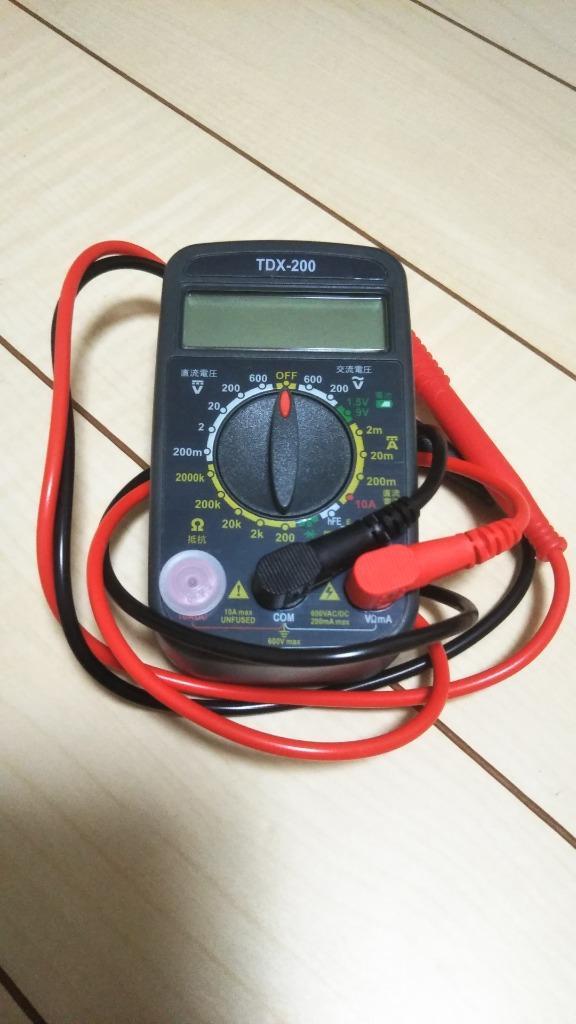 OHM TDX-200 1,403円 04-1855 TDX200 オーム電機 チェッカー デジタルマルチテスター バッテリーチェック 普及型 電池  最大95％オフ！ オーム電機