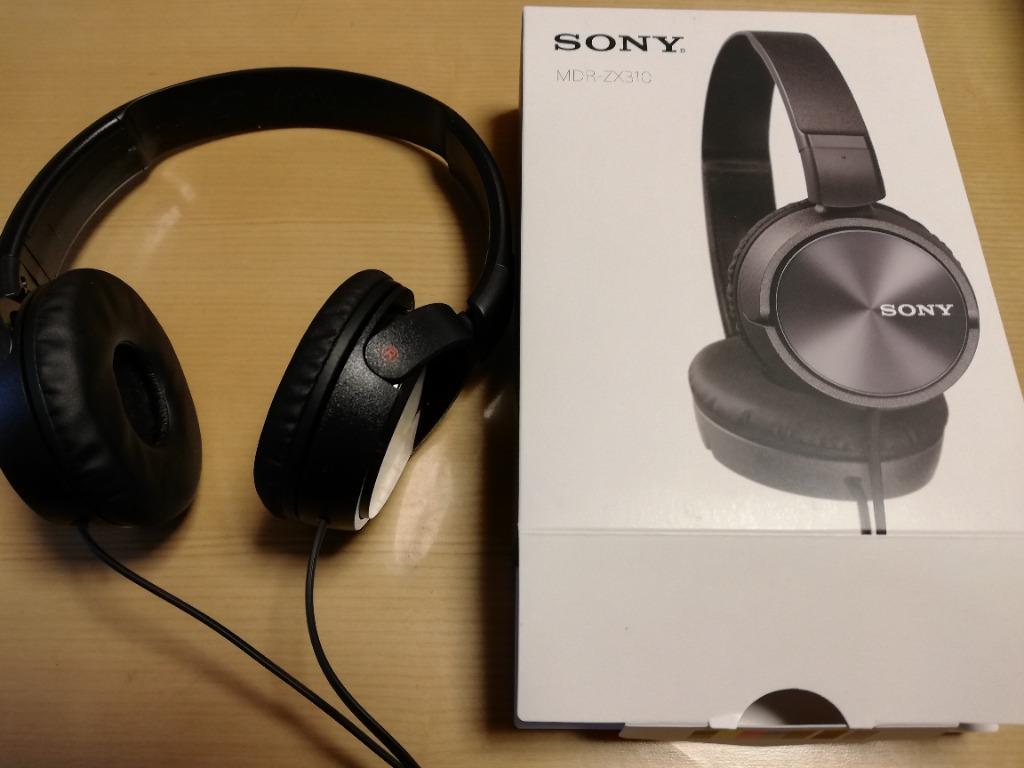 SONY ソニー MDR-ZX310-B ブラック ダイナミック密閉型