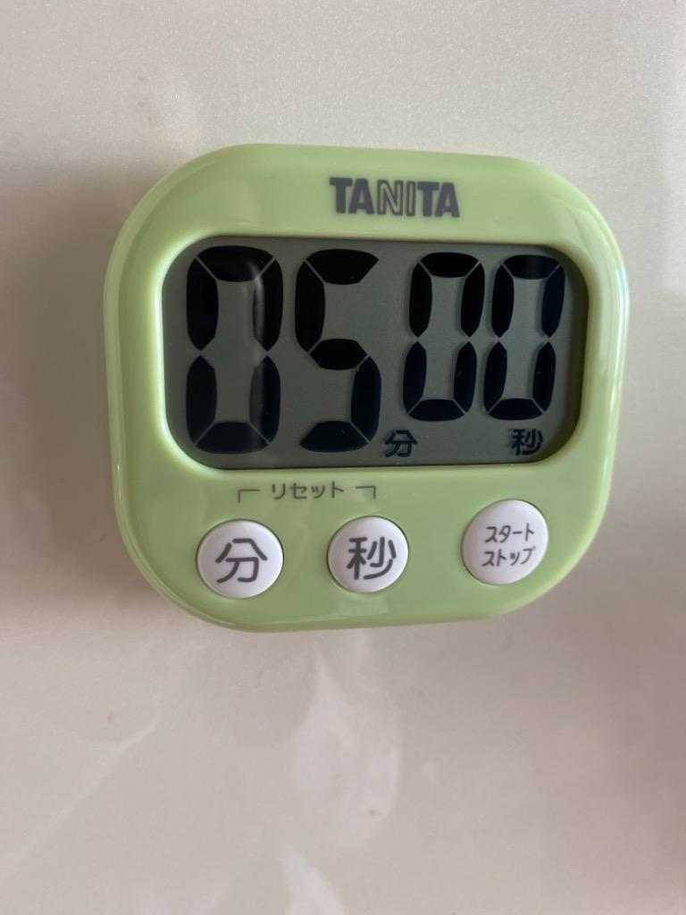 TANITA タニタでか見えタイマー100分 キッチンタイマーTD-384-GR TD-384-YL TD-384-PK TD-384-BL TD- 384-OR TD-384-WH TD-384-MY :FK2842-1:LARGO Yahoo!店 - 通販 - Yahoo!ショッピング