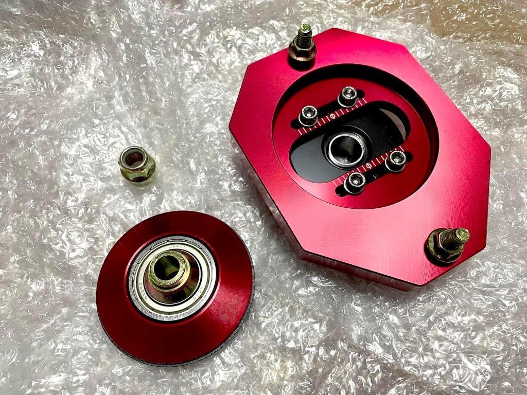 アバルト595 ラルグス調整式ピロアッパーマウント＋ベアリング付きアッパーシート LARGUS ONLINE SHOP / ABARTH 595 312141 2WD 調整式