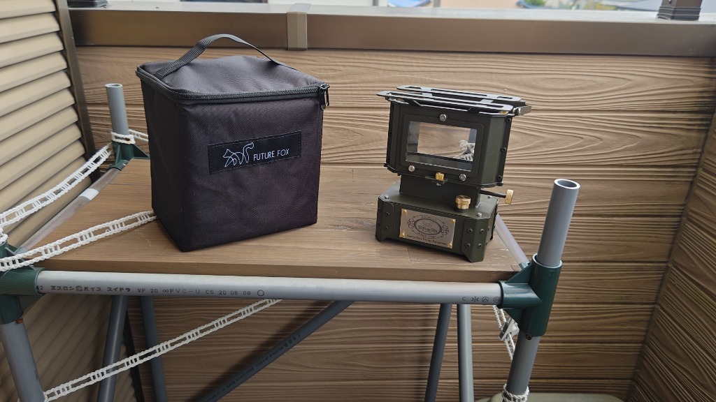 FUTURE FOX アイロンストーブ オイルランタン キャンプストーブ