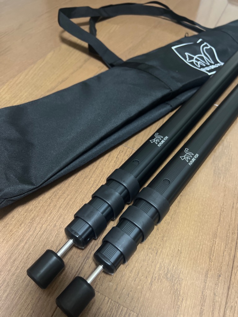 FUTURE FOX FUTUREFOX 伸縮ポール 2本セット キャンプ タープ
