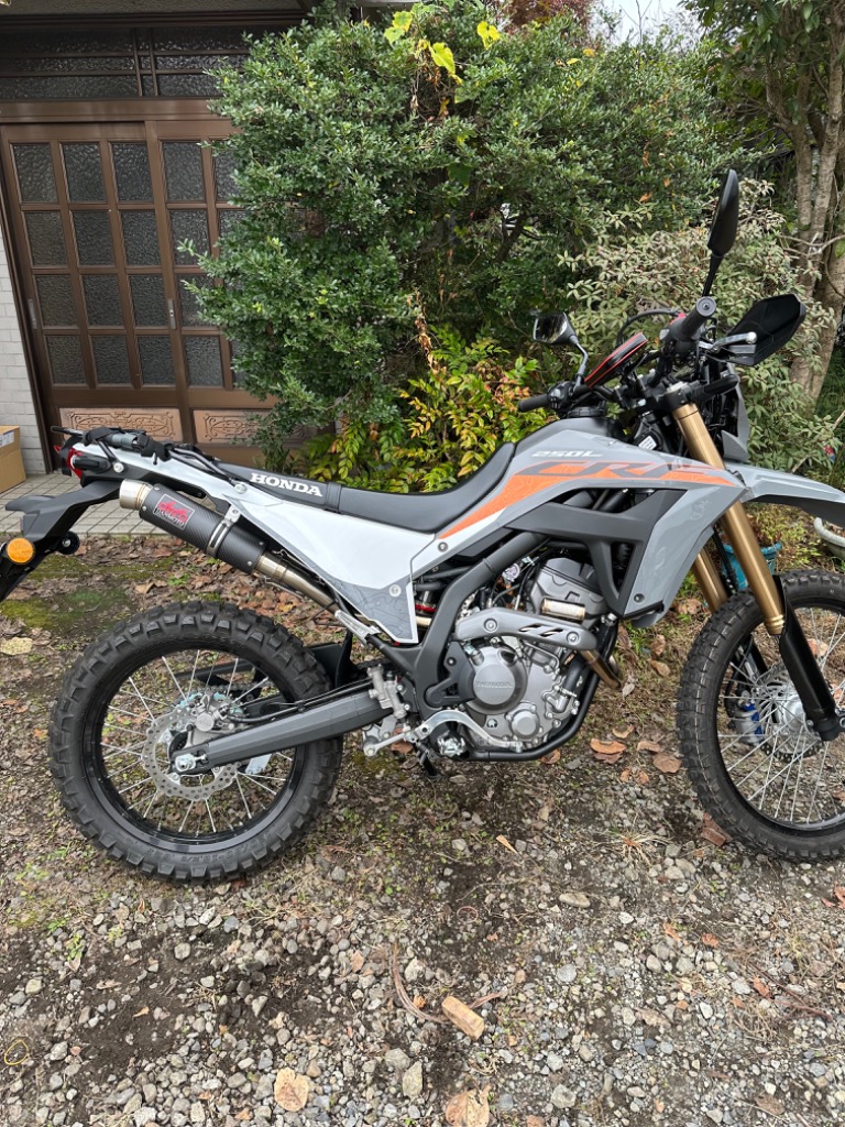 ホンダ CRF250L CRF250 RALLY 2021-2023 MD47 DANMOTO カーボン スリップオン マフラー