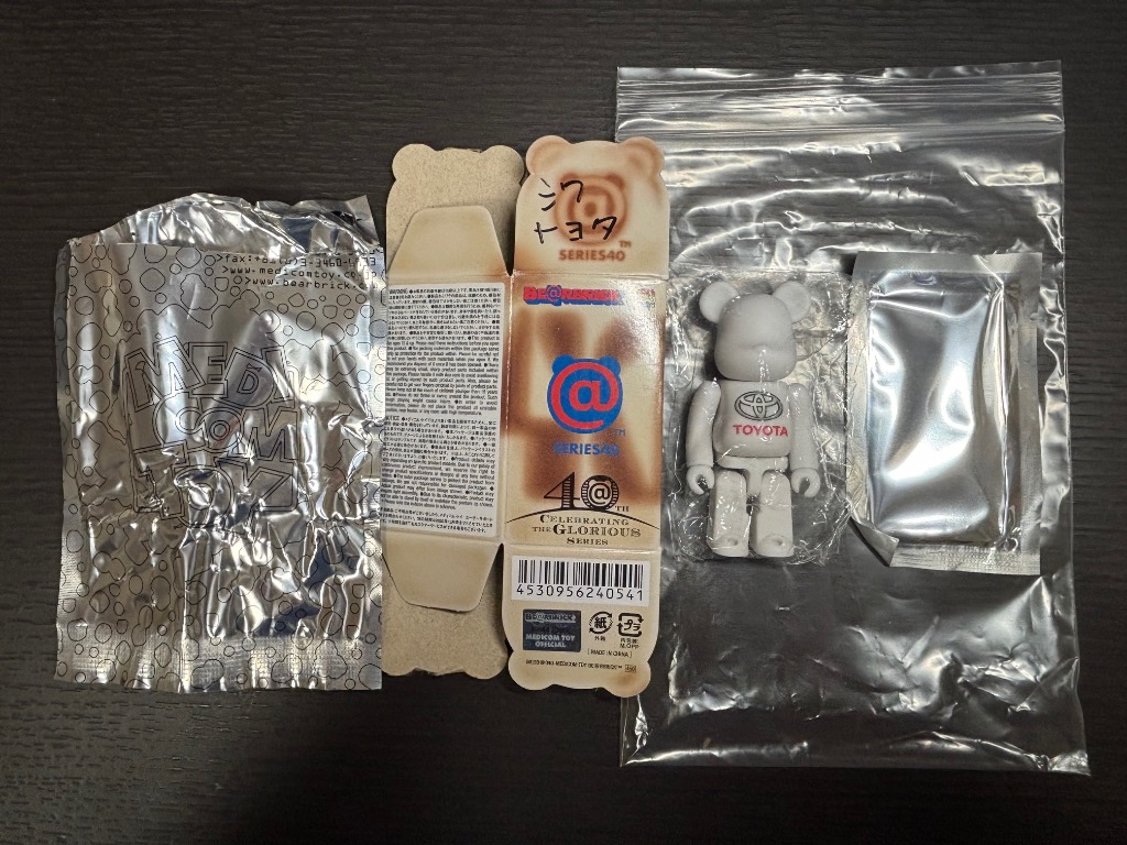 1/192 シークレット] TOYOTA -トヨタ-】 メディコムトイ ベアブリック