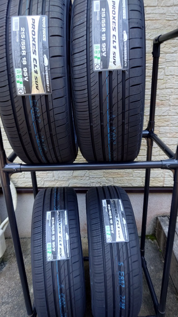 TOYO PROXES CL1 SUV 225/55R18 4本 TOYO TIRES PROXES CL1 SUV 225/55R18 のパーツレビュー
