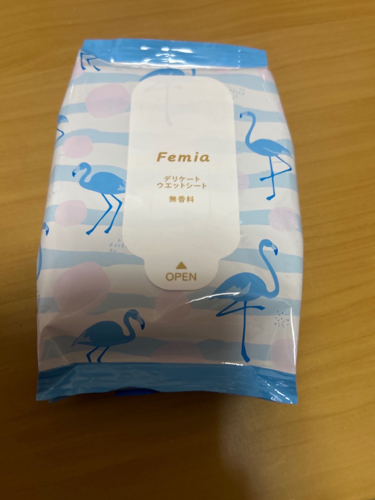 デリケート ウェットシート Femia フェムウエット 1セット（20枚×2パック×3袋） サボン デリケートゾーン用 レック