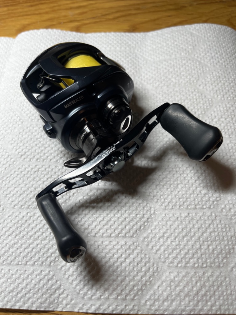 WEB限定お買い得商品の新着アイテム ZPI ノブなし 92 ZPI Zelosマシンカットハンドル アブ シマノ リール