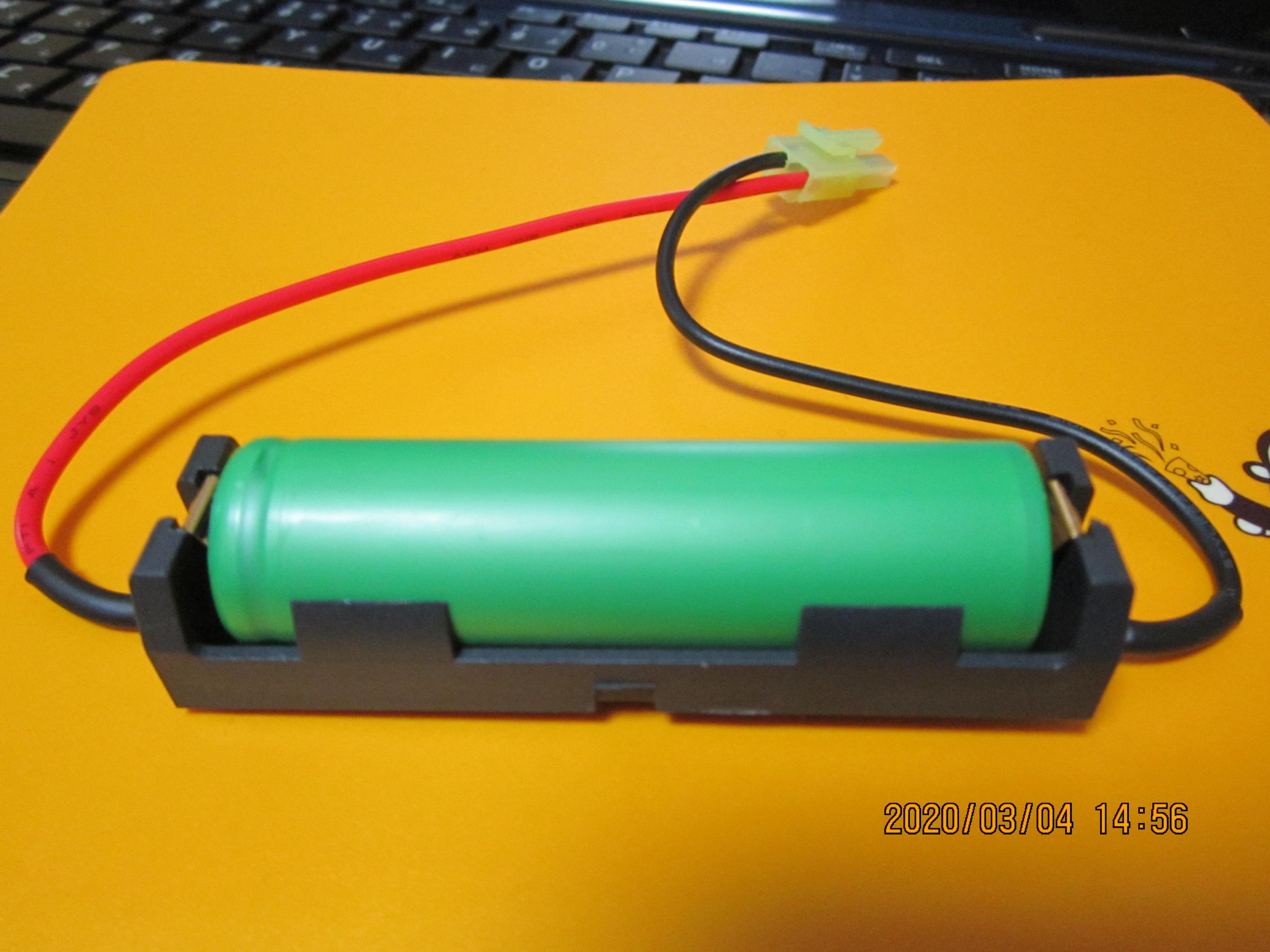 電池ボックス 18650 リチウムバッテリー用 大電流対応 最大5A 3.7V 4V 4.2V バッテリーケース 電池ケース :Battery -Holder-Box-Case-Storage-Wire-DC4V-Lithium-18650x1:LEDジェネリック - 通販 -  Yahoo!ショッピング