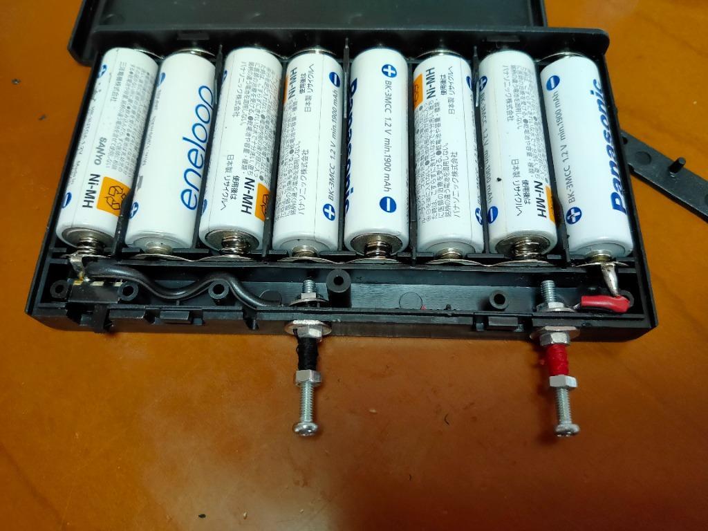 電池ボックス 単3電池x8本直列仕様 12V 9.6V 便利なONOFFスイッチ・リード線付♪ 単三電池 バッテリーケース 電池ケース  :Battery-Holder-Box-Case-Storage-with-ON-OFF-Switch-Lead-Wire-DC12V-8AA:LEDジェネリック  - 通販 - Yahoo!ショッピング