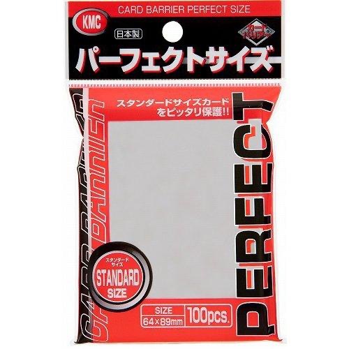 KMC カードバリアー100パーフェクト レギュラーサイズ用 スリーブ 