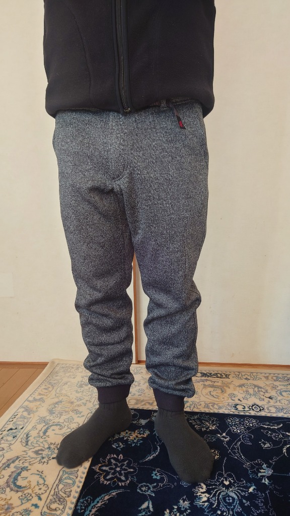 GRAMICCI グラミチ フリースリブパンツ BONDING KNIT FLEECE