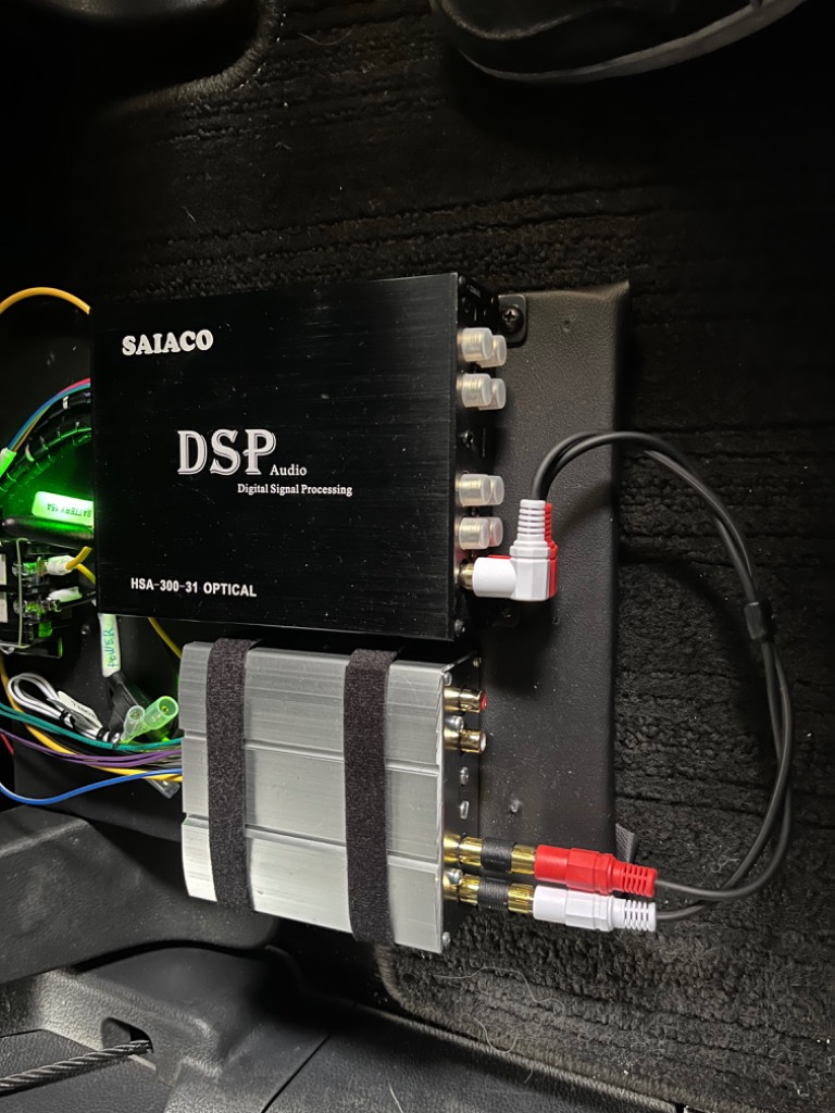 SAIACO（サイアコ） DSP HSA-300-31opt 純正オーディオ対応 4chアンプ内蔵デジタルオーディオプロセッサー ※専用ハーネスキット付