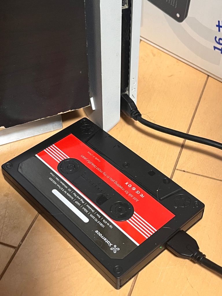 Xaterrace 外付けSSD 512GB 1TB 外付けハードディスク HDD / SSD 最大