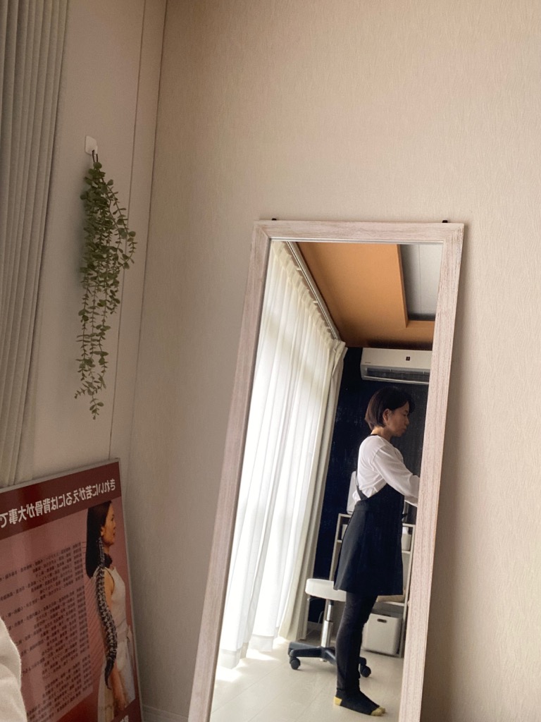 在庫わずか！アンティークジャンボミラー カフェ部屋風♪ オシャレな全身鏡！ a1-rsro90mr-fn.jpg