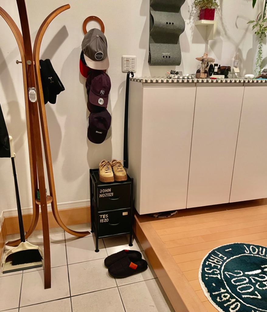 ienowa（イエノワ） スチールチェスト縦型2杯引出 イエノワチェスト