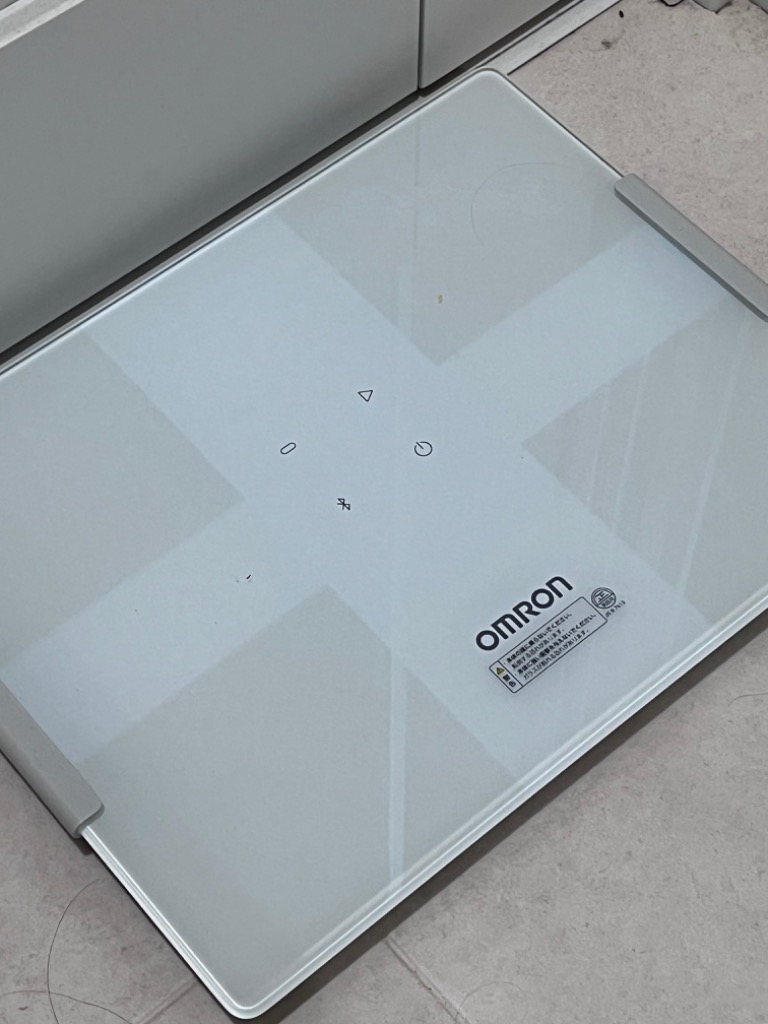 オムロン 体重体組成計 体重計 KRD-503T-W ホワイト スマホ連動