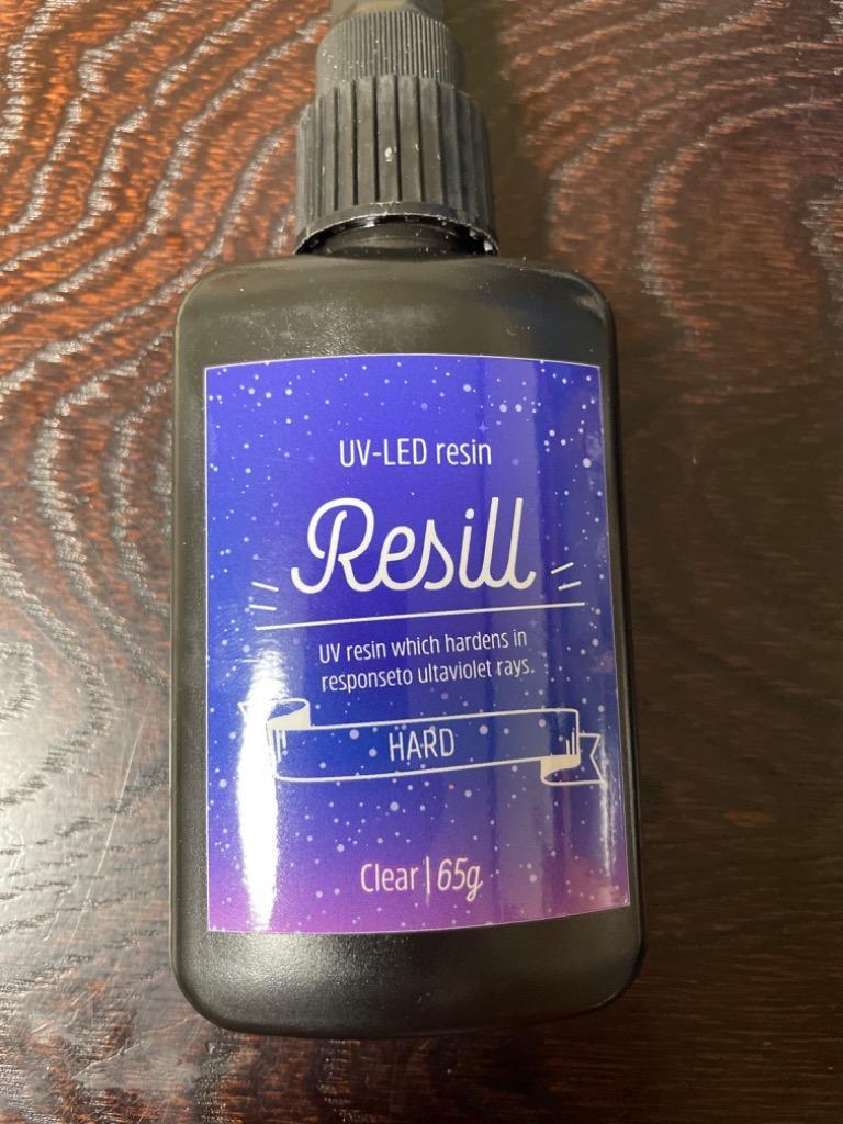 レジン液 大容量 UVレジン液 UV-LED Resill レジル ハード  クリア 65g ×２個セット 日本製 高品質 DIY アクセサリー  :4573541640012-2:京一屋ホームセンター - 通販 - Yahoo!ショッピング