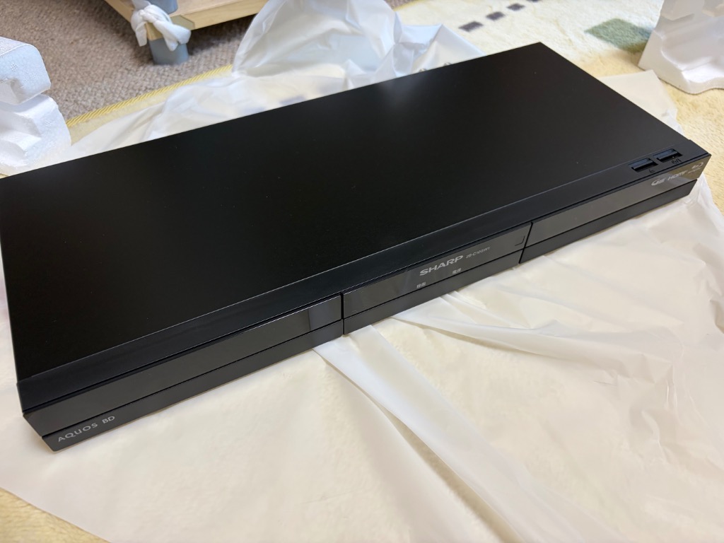 シャープ 1TB HDD内蔵ブルーレイレコーダー AQUOS ブルーレイ 2B