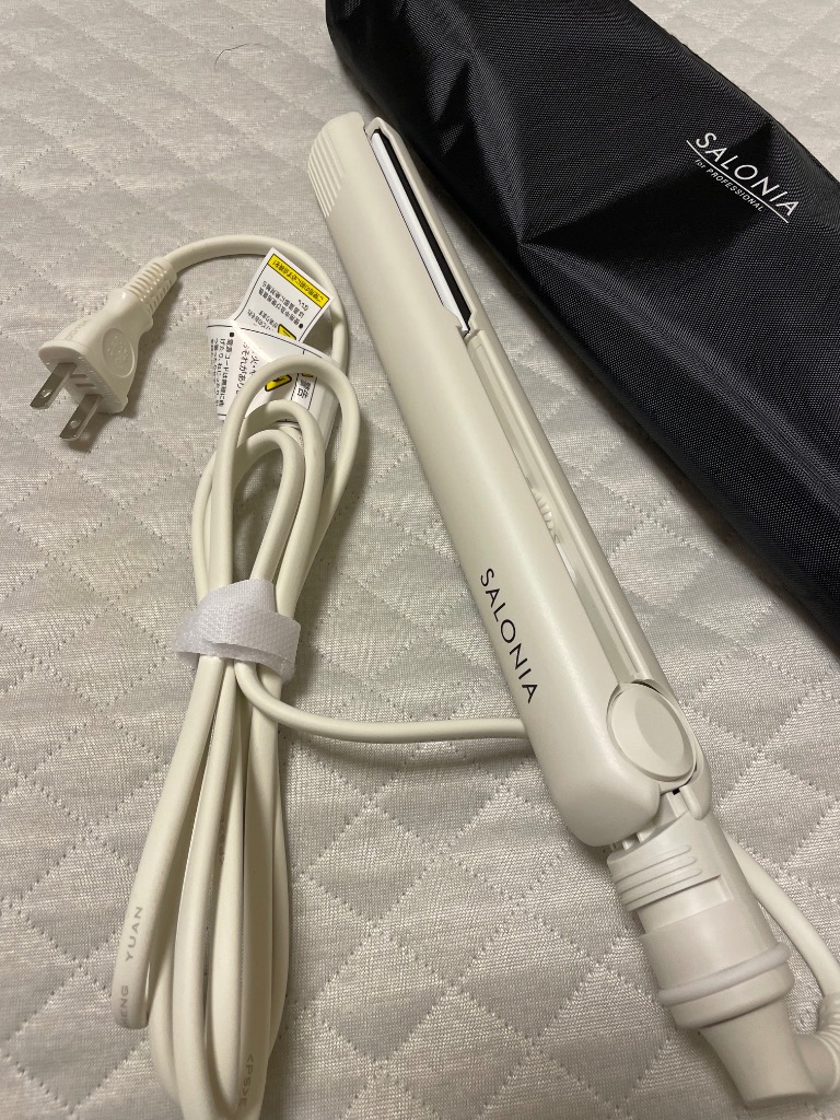 SALONIA ヘアストレートナー SL-004SW ホワイト Amazon.co.jp: SALONIA サロニア ストレートアイロン ヘア