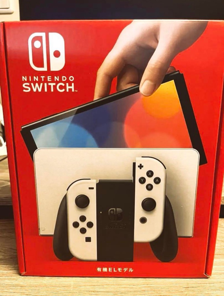 訳あり品-外装箱傷あり」新品 Nintendo Switch 有機ELモデル ホワイト 