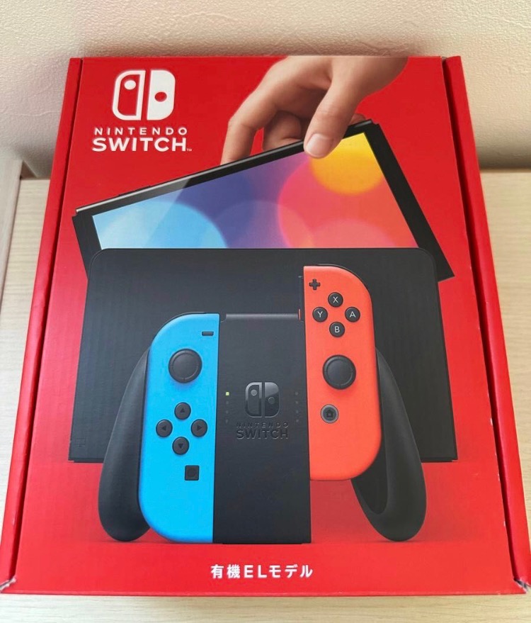 Nintendo Switch 有機ELモデル ネオンブルー・ネオンレッド HEG-S 