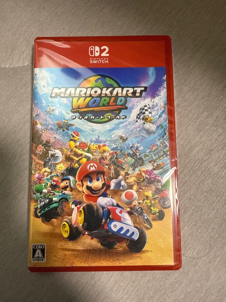 即日発送【開封済・未使用】スイッチ2専用ソフト「マリオカート ワールド」 Amazon.co.jp: Nintendo Switch 2(日本語・国内専用) マリオ
