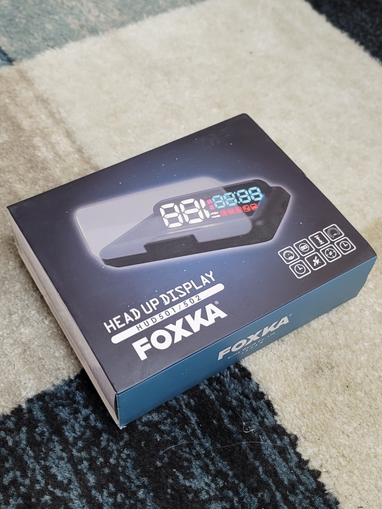 FOXKA 純正品 HUD ヘッドアップディスプレイ 一体型 後付け GPS シガーソケット デジタルプロジェクター スピードメーター  【HUD501】 - 最安値・価格比較 - Yahoo!ショッピング｜口コミ・評判からも探せる