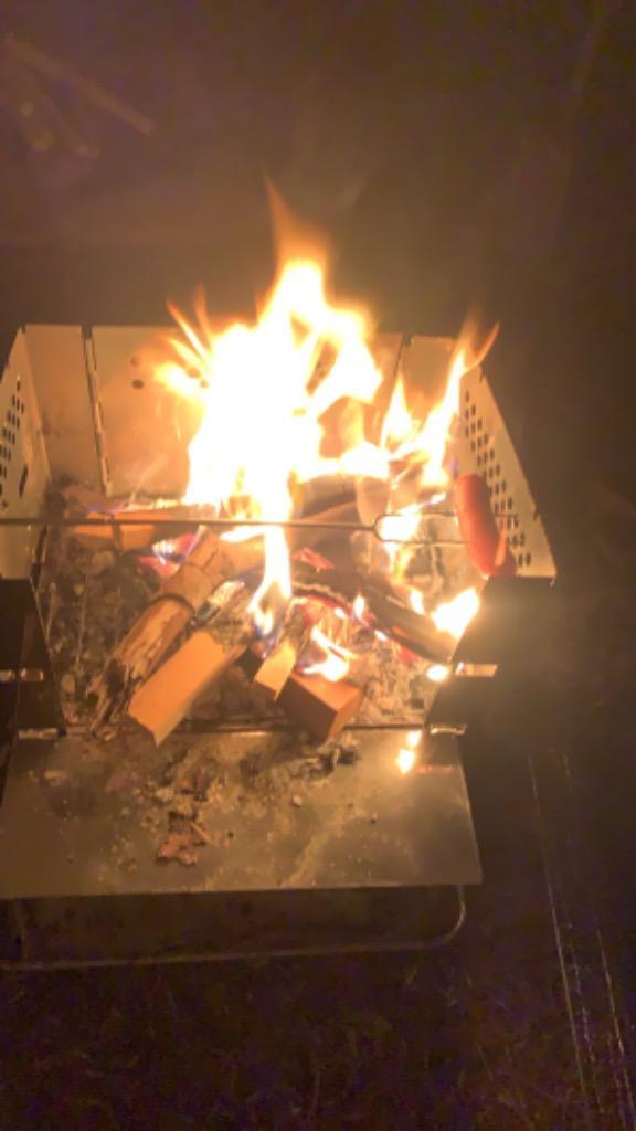焚き火台 焚き火 アウトドア― ソロキャンプ 折りたたみ コンパクト 