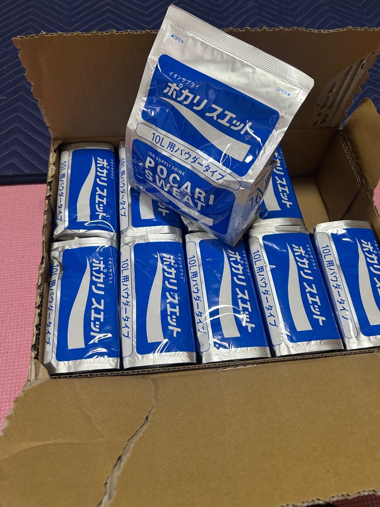 大塚製薬 ポカリスエット 粉末 パウダー 10L用 740g×10 計10袋